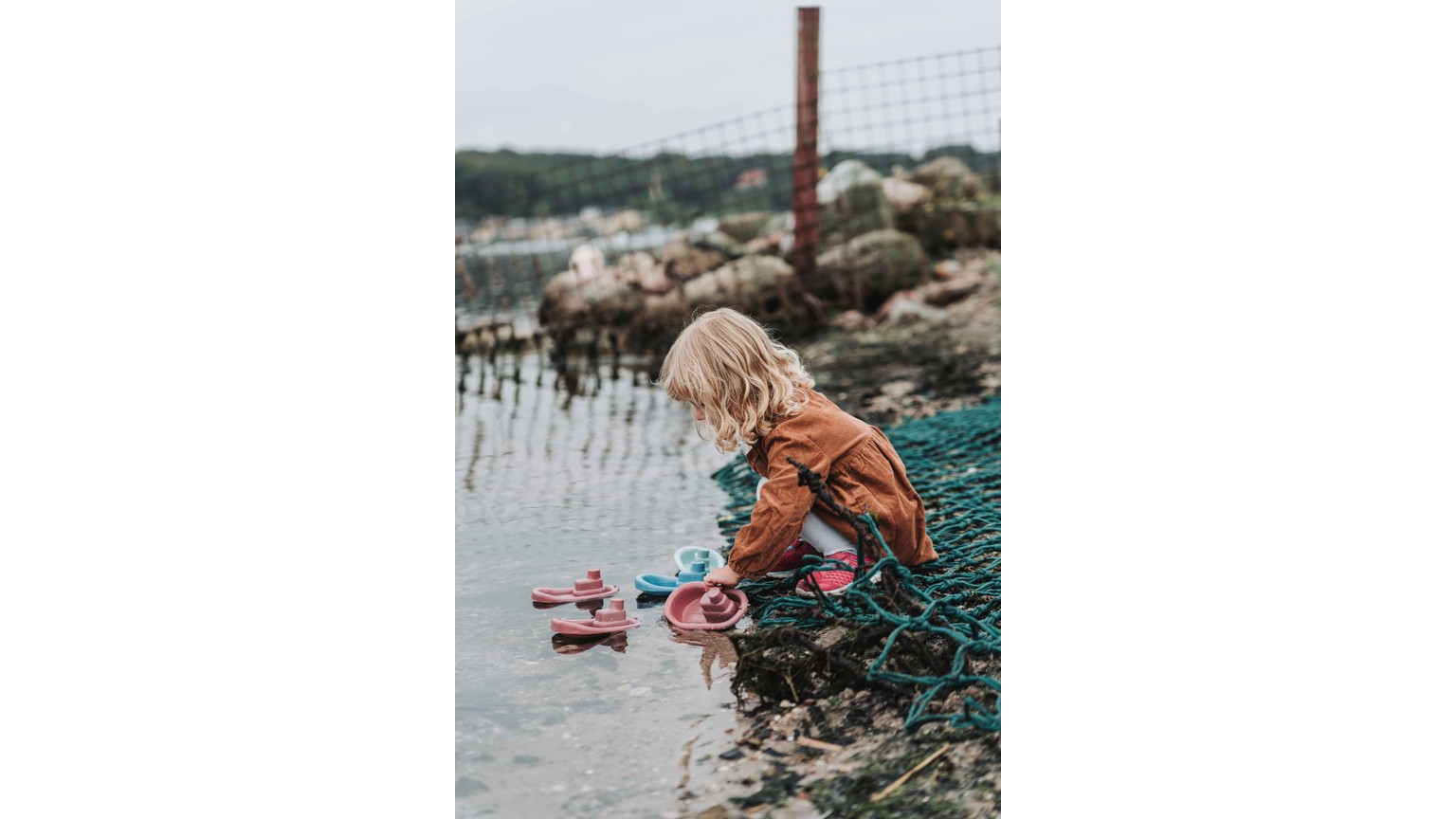 Blue Marine Toys bådsæt, 4-pak